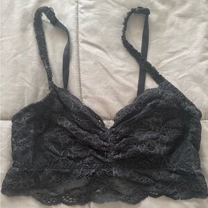 Victoria's Secret Black Lace Bralette